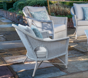 Daro Cebu Lounge Chair with Solis Denim Cushions