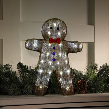 Acrylic Gingerbread Man Light - image 2