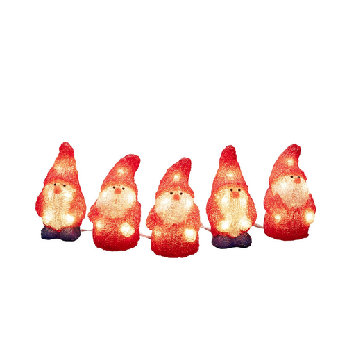 Acrylic Gonk Santa Lights (Set of 5) - image 2