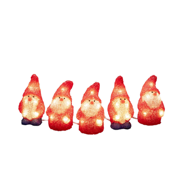 Acrylic Gonk Santa Lights (Set of 5) - image 2