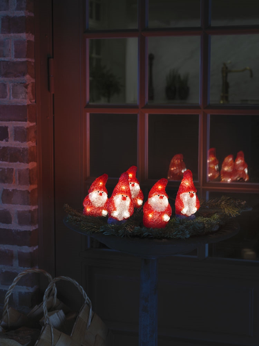 Acrylic Gonk Santa Lights (Set of 5) - image 3