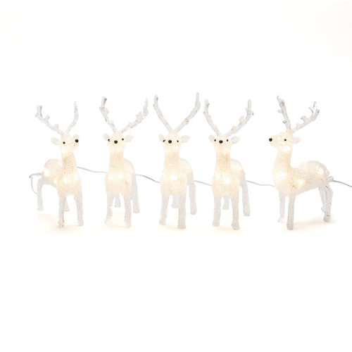 Acrylic Reindeer (Set of 5) - image 2