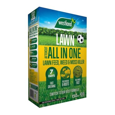 Aftercut Alll in One Lawn Feed & Moss Kill 150m 2 Box - image 1