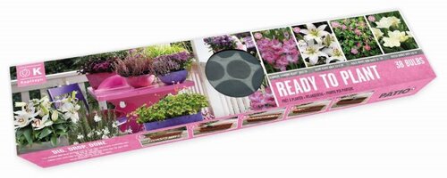 Balcon-O-Mat Tray Pink-White Shades