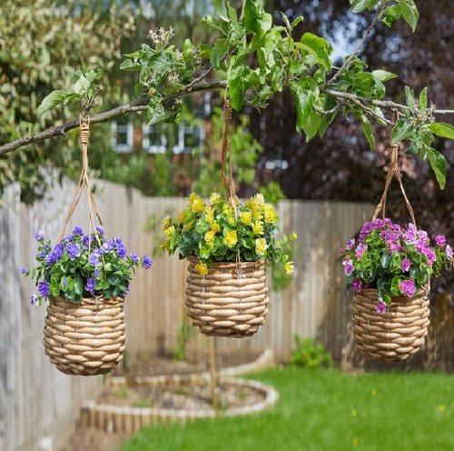 Faux Basket Bouquet Floret - image 1