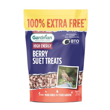Bird Food Berry Suet Treats 500g + 100% Free