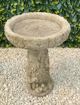 Birdbath Silver Birch Sherwood