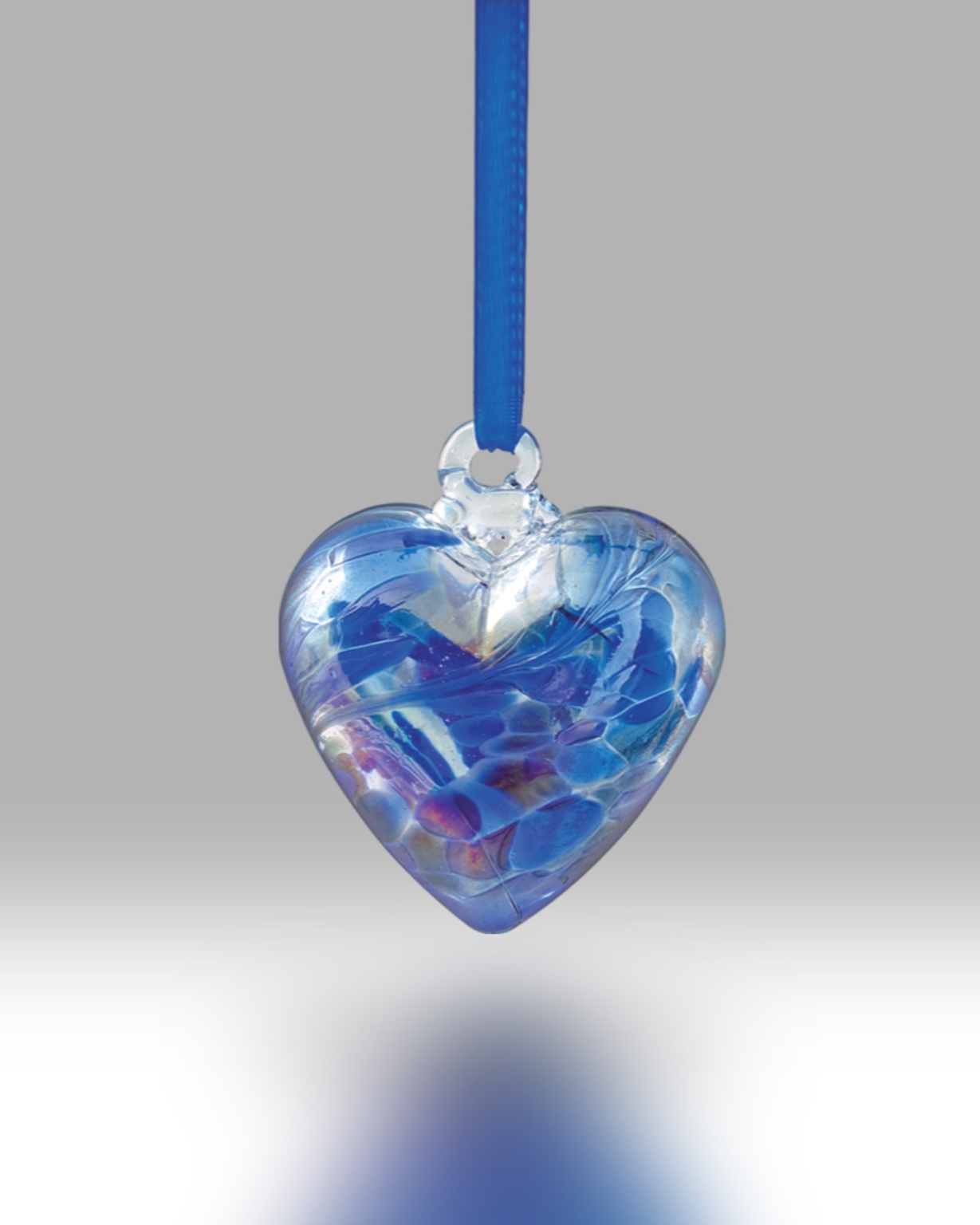 Heart Ornament, Sapphire