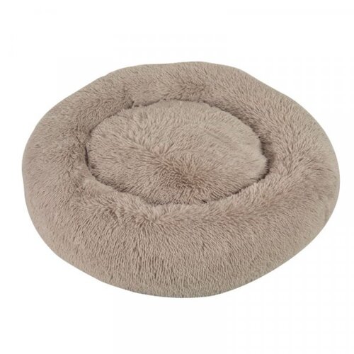 Calming Shaggy Faux FurBed Silver Lge - image 2