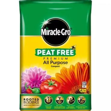 Miracle-Gro Premium All Purpose Peat Free Compost (40L)