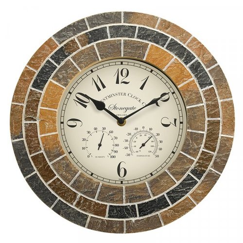 Clock Stonegate Mosaic 14" - image 1