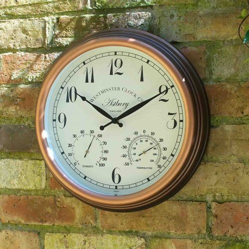 Clock & Thermometer 15" Astbury - image 2