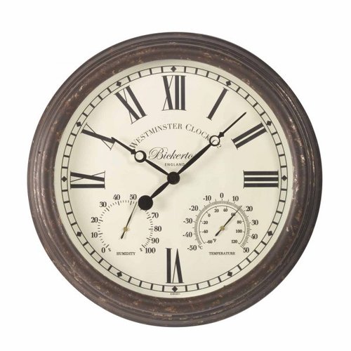 Clock & Thermometer 15" Bickerton - image 1