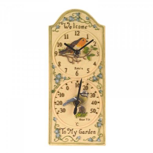 Clock & Thermometer Birdberry - image 1