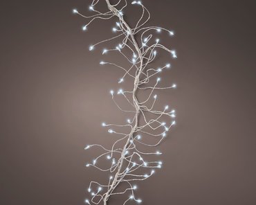 Cluster Twinkle Micro Wire Lights (Cool White, Silver Wire) x960 (L46) - image 2