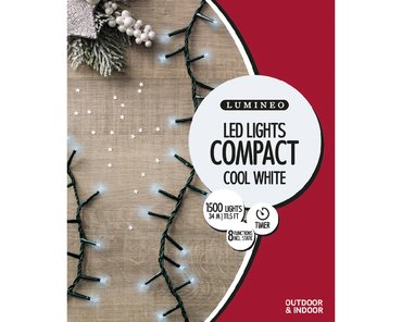 LED Compact x 1500 Cool White/Dark Cable