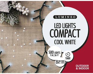 LED Compact x 500 Cool White/Dark Cable - image 1