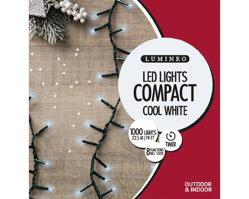 LED Compact x 1000 Cool White/Dark Cable - image 1