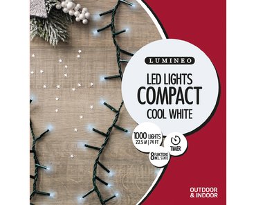 LED Compact x 1000 Cool White/Dark Cable