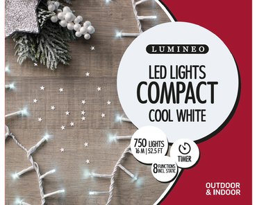 LED Compact x 750 Cool White/White Cable