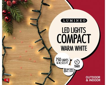 LED Compactx 750 Warm White/Dark Cable