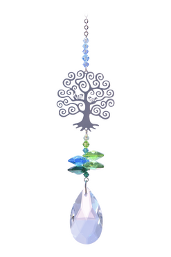 Crystal Fantasies Tree Of Life Green