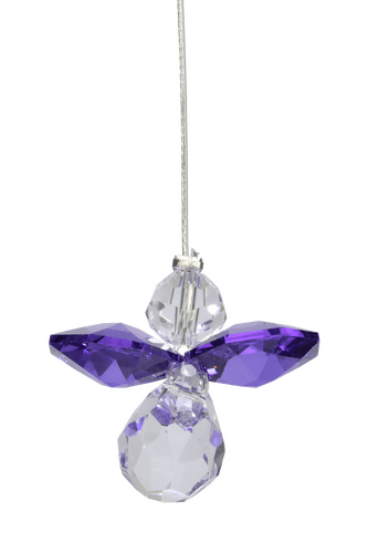 Crystal Guardian Angel Amethyst