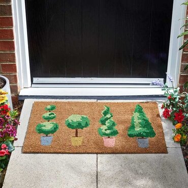 Doormat Patio Pots 45x75cm - image 1