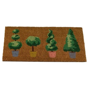 Doormat Patio Pots 45x75cm - image 2