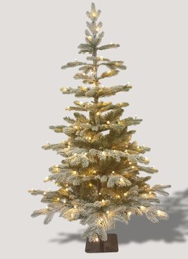 Elsa Snowy Fir Pre-Lit Colour Changing Artificial Tree (4ft 120cm) - image 2