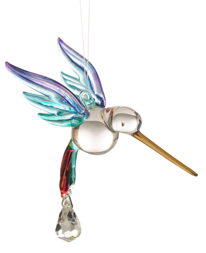 Fantasy Glass Hummingbird Tropical