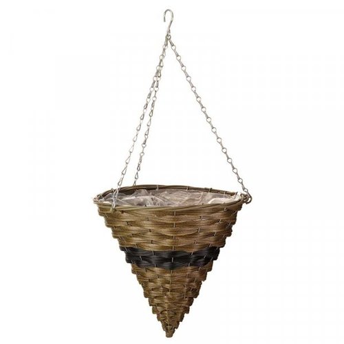 Firenza Faux Rattan Basket 14" - image 1