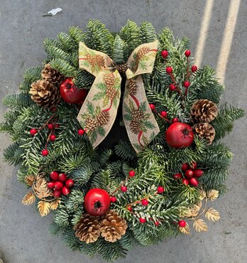 Forest Foraging Wreath 12 inch