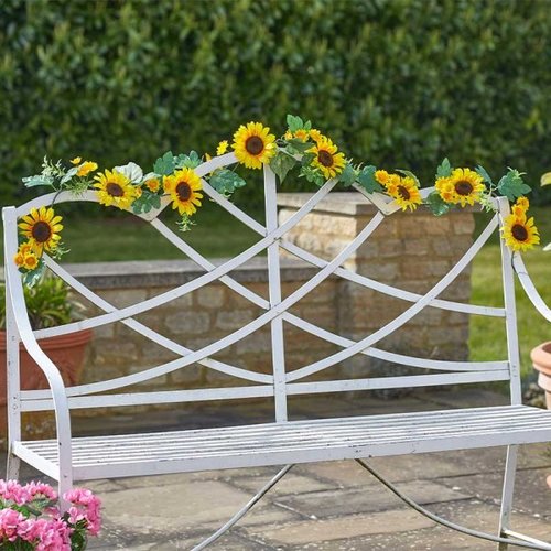 Faux Garland Decor Sunflower 180cm - image 2