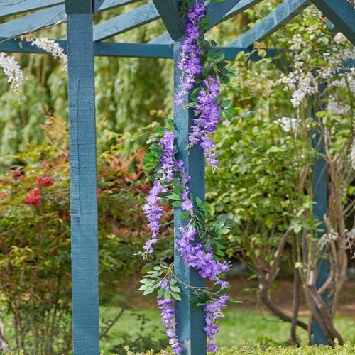 Faux Garland Decor Wisteria 180cm - image 2