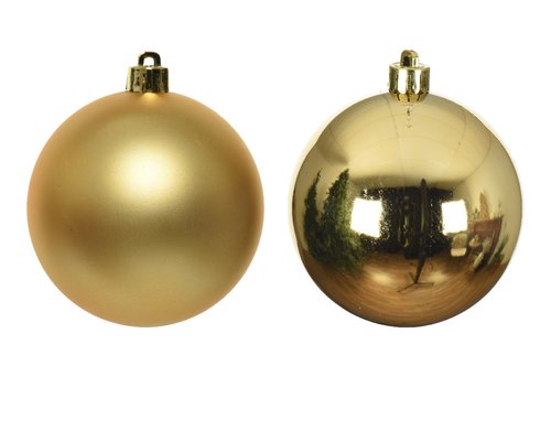 Glass Ball x 16 Light Gold 3.5cm - image 2