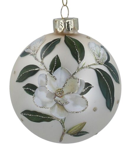 Glass Ball Matt Cream Magnolia