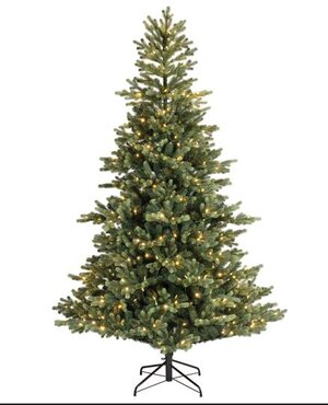 Glen Co Fir Pre-Lit Artificial Tree Colour Switch (6ft 180cm)