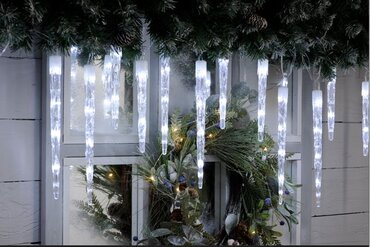 Icicle Lights Colour Changing x 9 Multi/White - image 1