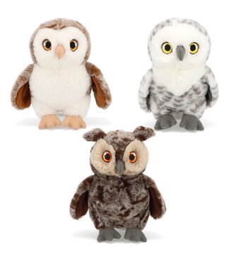 Keeleco Owl 3 Asstd 18cm