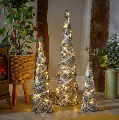 LED Snow Tree S/3 Warm White