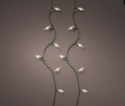 LED Vintage lights Warm White/ Green 1190cm 120L - image 1