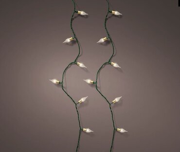 LED Vintage lights Warm White/ Green 1190cm 120L - image 1