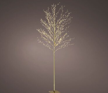 Micro LED tree Gold/Warm White 150cm 480L