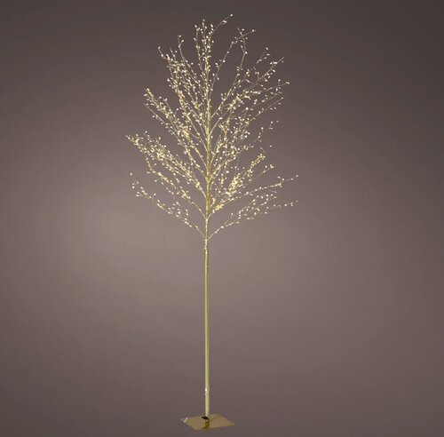 Micro LED tree Gold/Warm White 180cm 720L