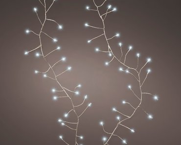 Micro Wire Compact Lights (Cool White, Silver Wire) - image 1