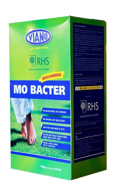 Mo Bacter Lawn Moss Killer 4kg Stewarts Garden Centre