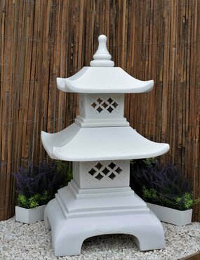 Pagoda 2 Tier White