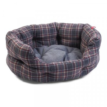 Plaid Oval Bed Large - image 2