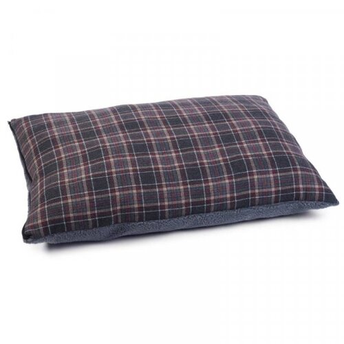 Plaid Pillow Mattress Medium - image 1